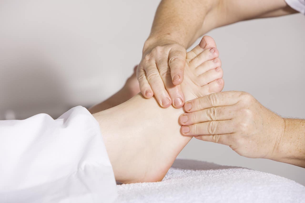 Massage des pieds